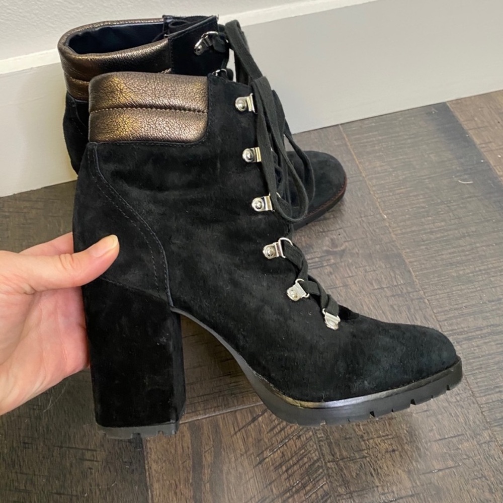 Sam Edelman Suede Heeled ankle bootie